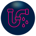 Water leak icon