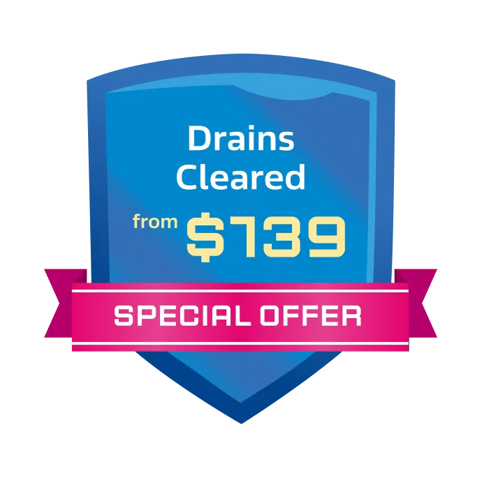 $139 blocked drain clearing special offer