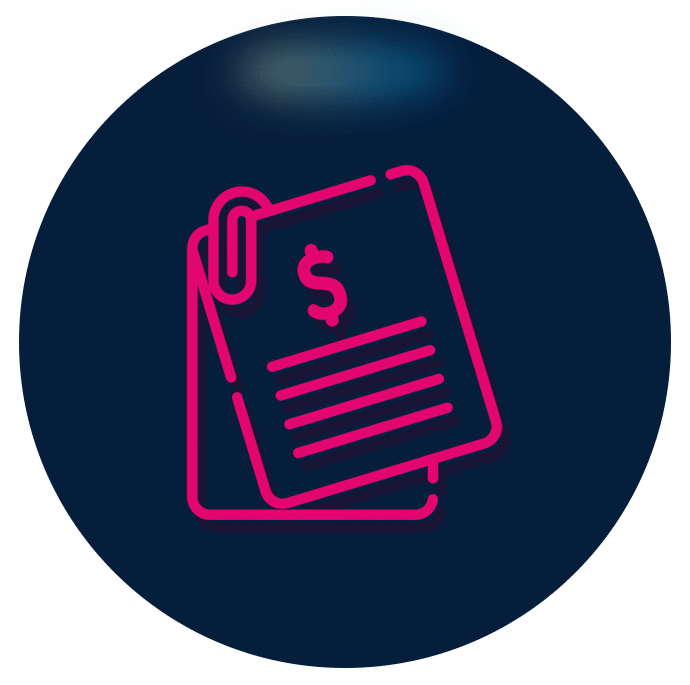 Icon of a plumbing bill