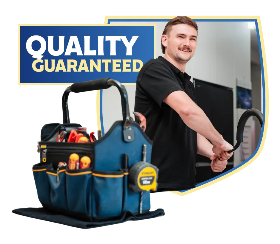 Quality guarantee badge