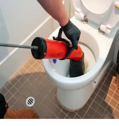 Emergency plumber unblocking blocked toilet Sydney