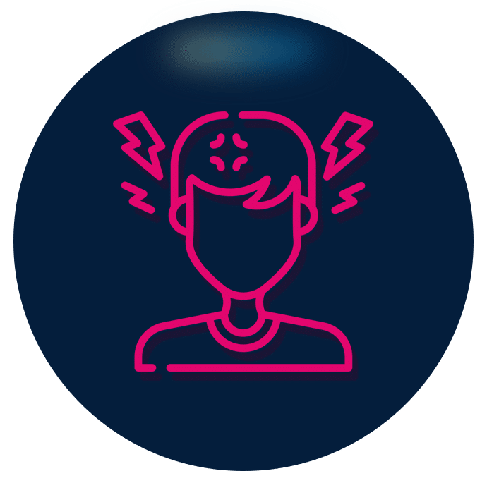 Icon representing headaches