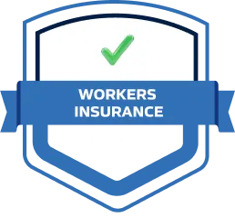 Workers compensation insurance badge