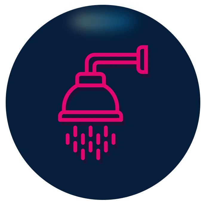 Icon of a shower