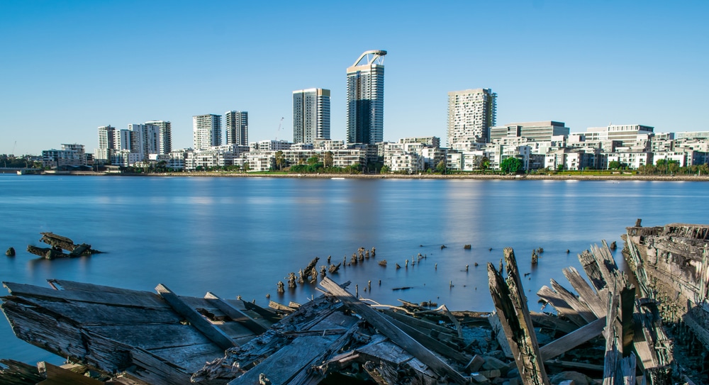 Commercial buildings in Homebush