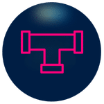 Tap and fixture installation service icon