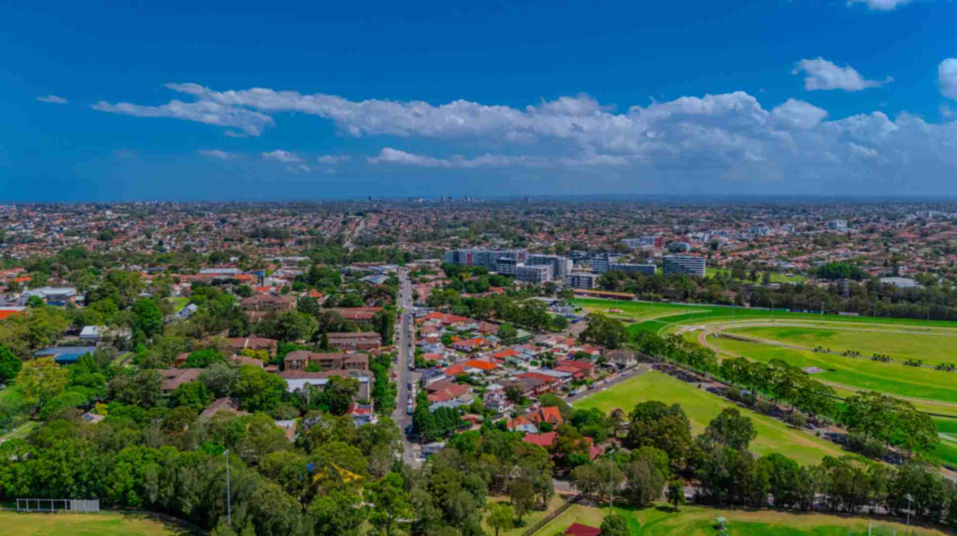 Aerial view of Ashfield